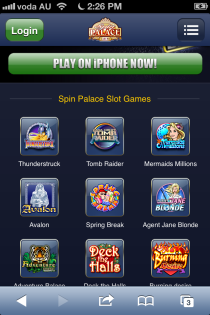 Spin Palace Casino HD for Android