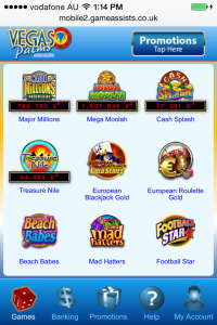Vegas Palm Casino for Mobile